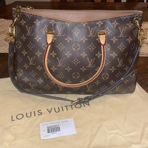 Louis Vuitton Monogram Pallas Handbag